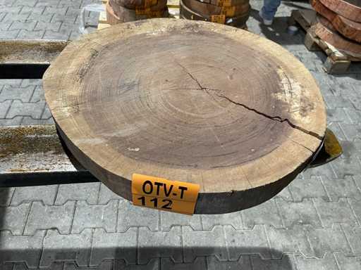 Rosewood disc, Thickness 70mm, Ø 550mm