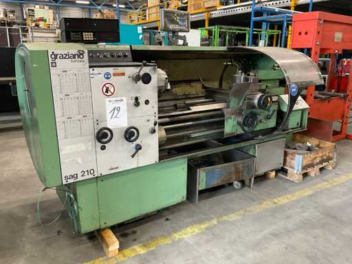 Graziano tortona sag 210 imc Draaibank