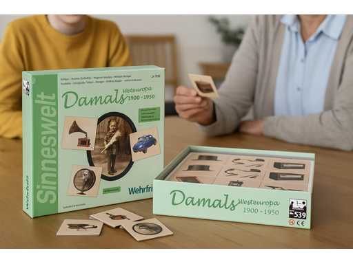 *NOU* Wehrfritz Damals Westeuropa 1900–1950 Flashcard-uri Memo Loto (100 de articole)