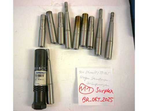 Schunk - Extensions de collet de polygone TR/B05/Assortiment (10x)