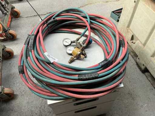 Gloor 25 mètres Coupe des tuyaux de torche