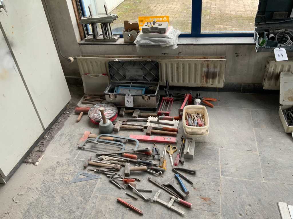 Lot d’outils à main