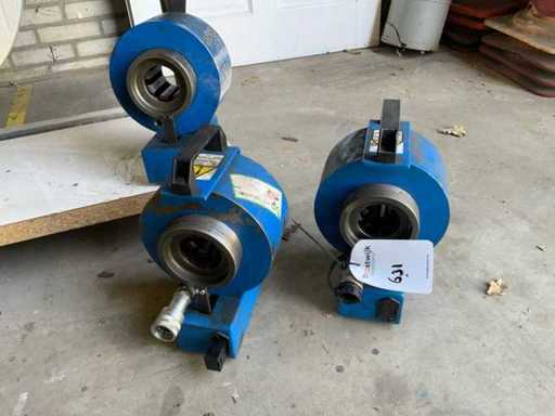 Hydraulic hose press (3x)