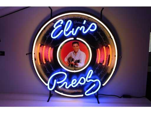 Lumières au néon d’Elvis Presley