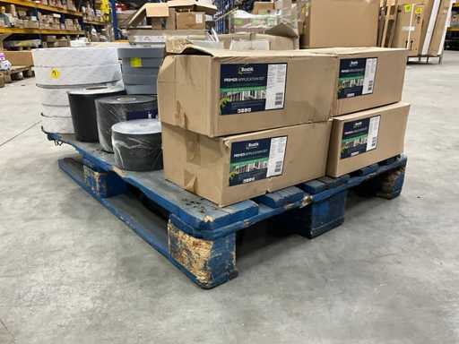 Partij diverse bouwmaterialen