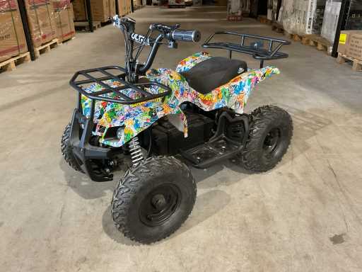 2025 Ultra Motocross MA06E ATX 1000 TR con quadrupla elettrica a cremagliera