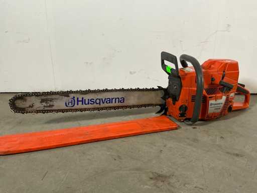 2015 Husqvarna 395XP drujb? pe benzin? 70cm