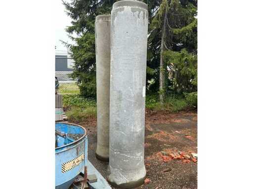 Tubobel betonowe rury niezbrojone (2x)