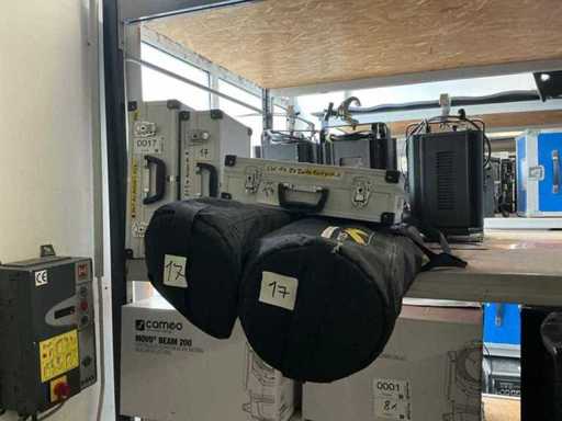 Stumpfl Screen 2x3m cu Back și Back Slide (2x)