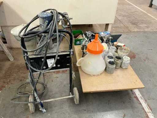 Machine à peindre à faisceau Binks