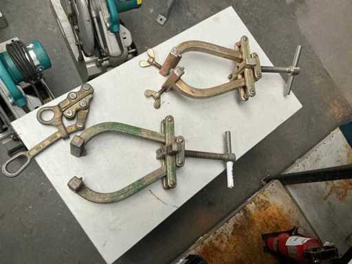 Pince de serre de tuyau (2x)