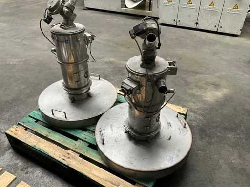 Colortronic Hopper / Vakuumförderband (2x)