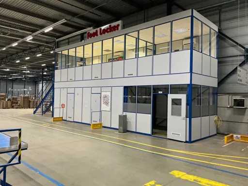 Unité de bureau démontable