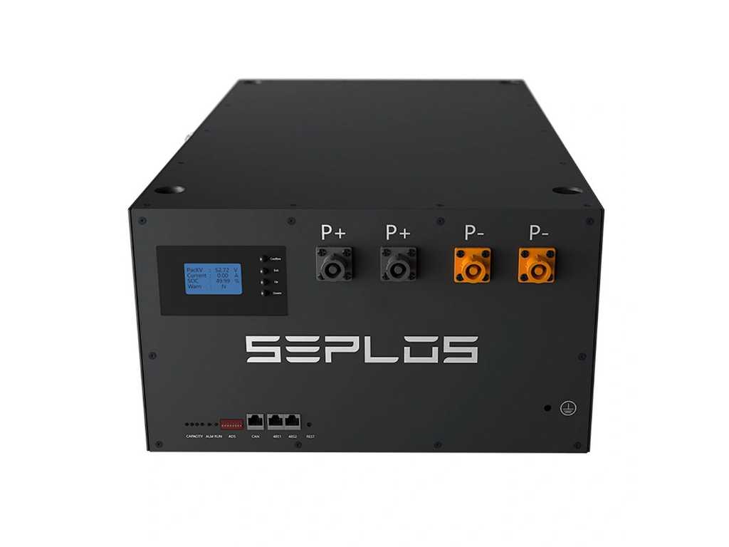 Seplos - 15Kwh - batteria domestica con inverter Victron