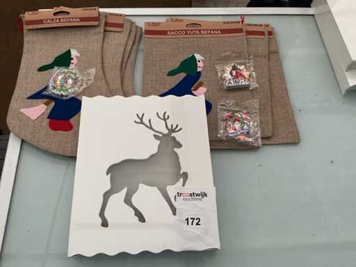 Weihnachtsdekoration für Partys.