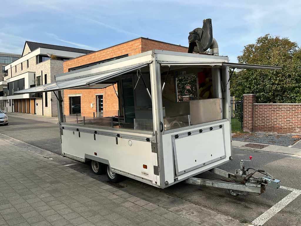 Aanhangwagen/frituurwagen J.C. BECKERS TD2700