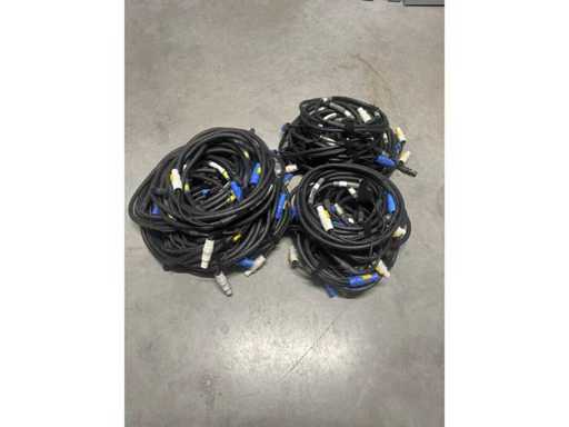 Câble combi Powercon 3 broches (29x)