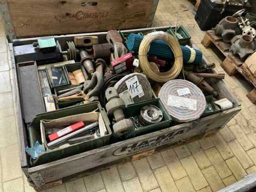 Stock di accessori,ricambi e giacenze di magazzino