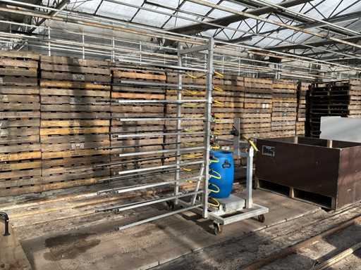 Riempitrice mobile per scottatrici