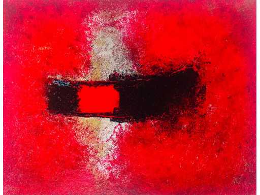 Jos van den Berg - Freeport Mine Papua - kleurenzeefdruk