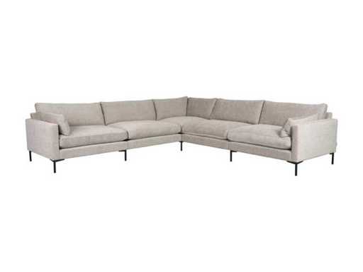 Zuiver - Summer Corner Sofa Latte, 7 locuri - Set de canapele