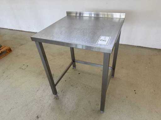 700 mm - Edelstahl-Arbeitstisch