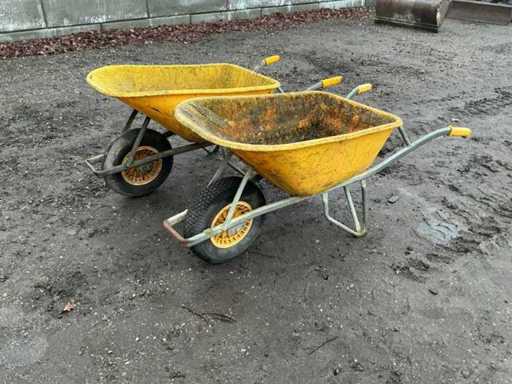 2X Fort Bak Schubkarre