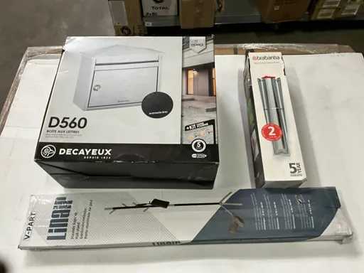 Mix lot household items