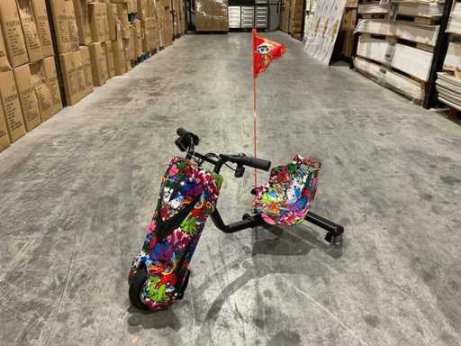 Ultra Motocross Drift Trike 27JA 250w Graffiti Hop Vehicle