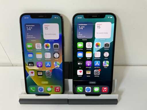 Apple iPhone 12 - 64GB - Nero (2x)