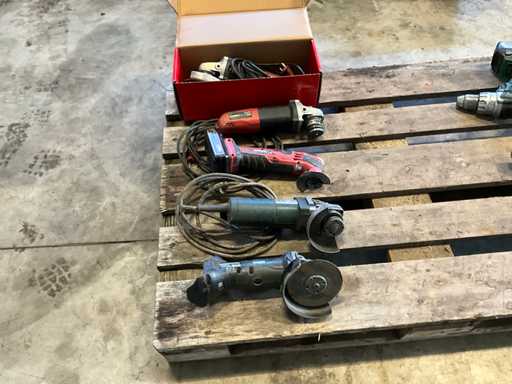 Verschiedene Winkelschleifer (5x)