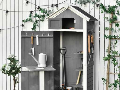 Garden shed cabinet shed for tools