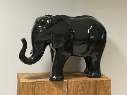 Elephant / Olifant H60cm Black