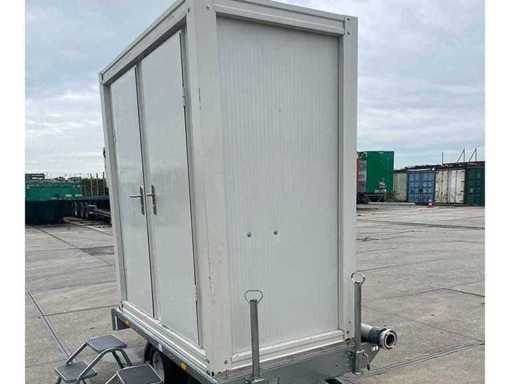 Toilet unit trailer - 2x Toilet