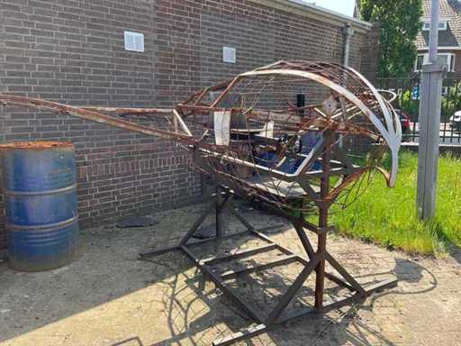 Decoration "Airplane frame"