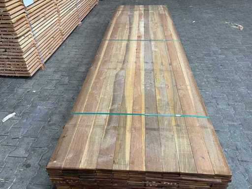Guyana Ipé Planks Planed 4000x90x15mm (77x)