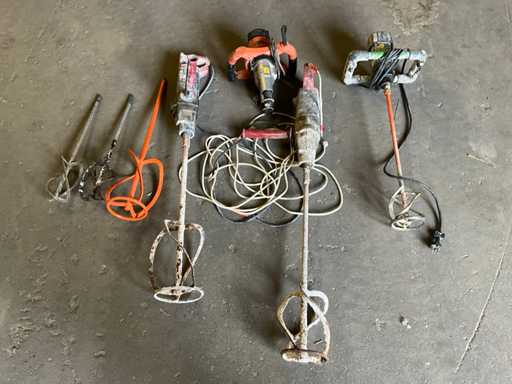 Diverse elektrische mengmachines (4x)