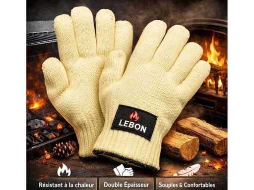 Lot de 60 paire de gants, anti feu, taille unique de marque Le Bon