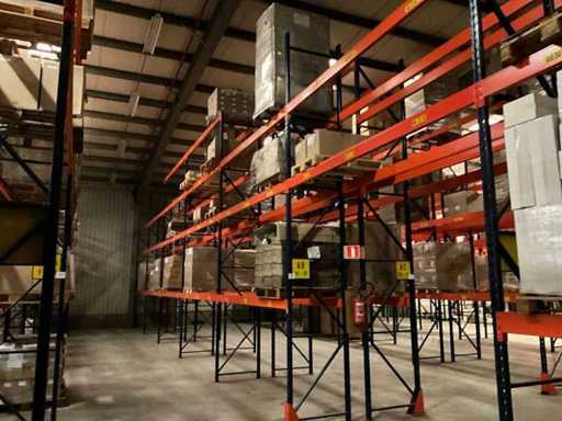 Approx. 18.5 lpm metal pallet rack REDIRACK type M