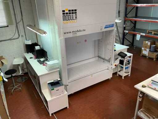 2014 SYSTEM LOGISTICS MODULA SINTESI 1.7 Paternoster Entrepôt Vertical Automatisé
