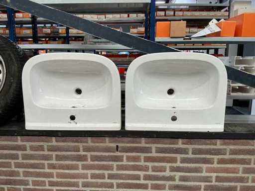 Geberit Wastafel (2x)