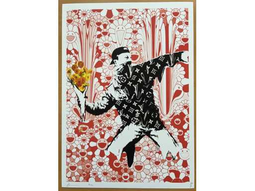 DEATH NYC : Bsnksy Flowers Thrower