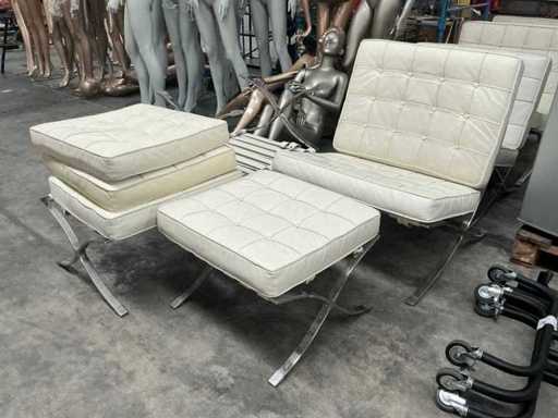 Barcelona chair (4x)