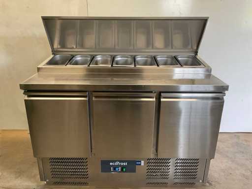 Ecofrost 4750.062 SALADIERE 3 DEURS 7x1/3 GN PAN - met GN inzet