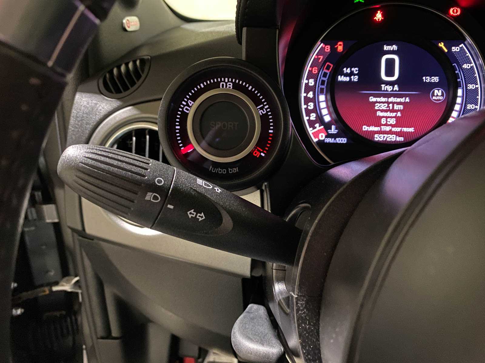 Fiat 500 C 1.4 T-Jet Abarth Turismo 165pk 2018, L-710-LV