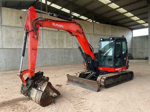 2017 Kubota KX080-4 Crawler Excavator