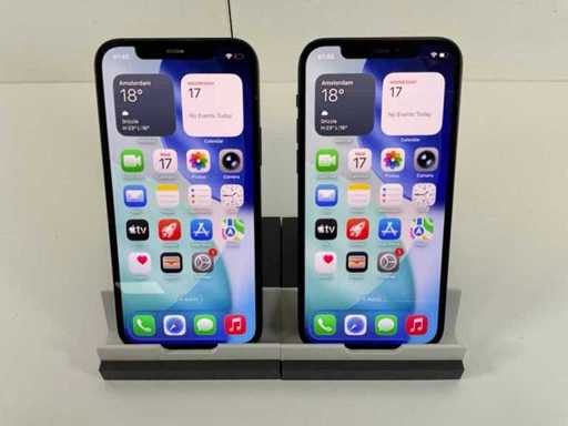 Apple iPhone 12 - 64 GB - Black (2x)