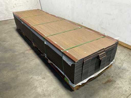 Bamdura Composite decking board - Marrone - 360x14.3x2.2 cm (122x)