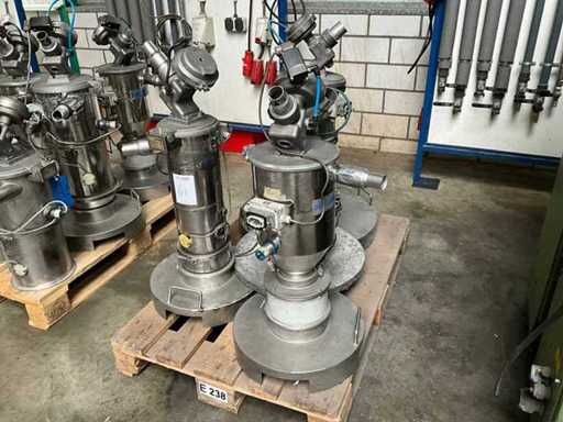 Colortronic Hopper / Vakuumförderband (4x)