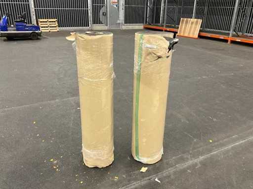 Rolls of adhesive felt (2x)